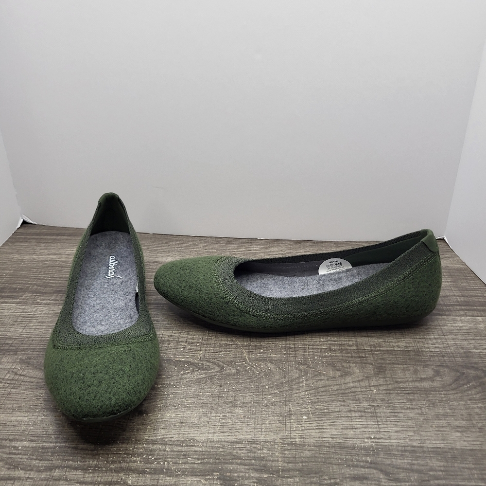 Green Women's Flats